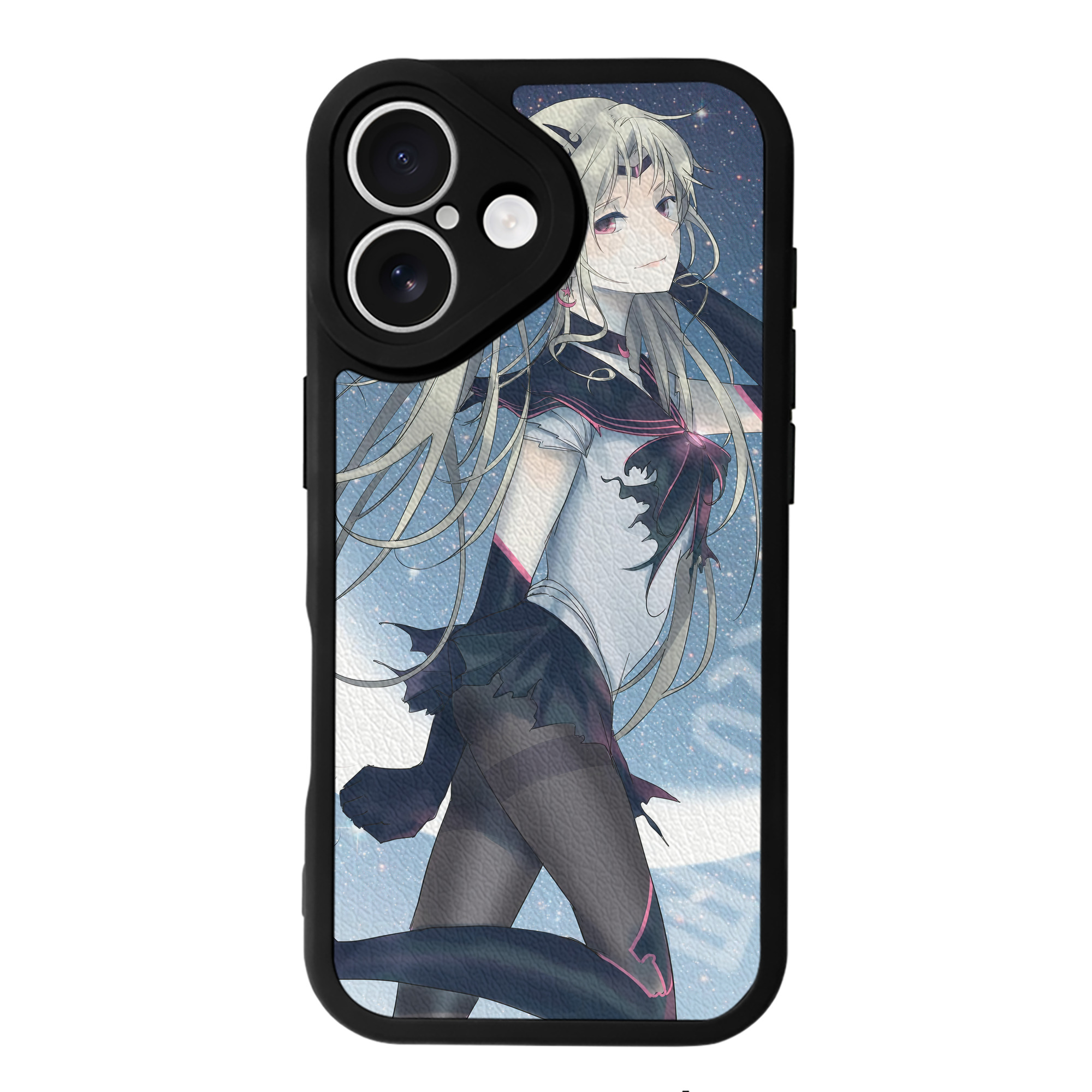 （画像用） 美少女戦士セーラームーン Sailor Moon 【iPhone 16シリーズ対応】シリコンスマホケース（レザー調） 材質：シリコン